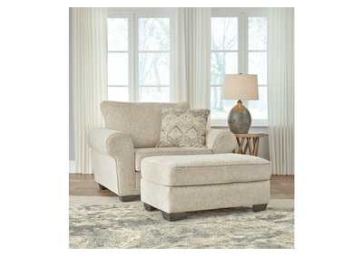 Haisley Chair and Ottoman,Benchcraft