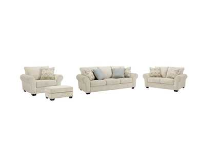 Image for Haisley Sofa, Loveseat, Chair and Ottoman