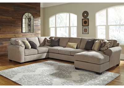 Image for Pantomine Driftwood Sectional w/Right Facing Corner Chaise