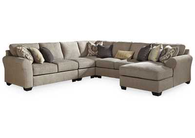 Pantomine 5-Piece Sectional with Chaise,Benchcraft