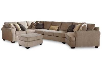Pantomine 4-Piece Sectional with Ottoman,Benchcraft