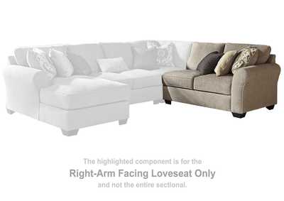 Pantomine Right-Arm Facing Loveseat,Benchcraft