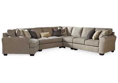 Image for Pantomine 5-Piece Sectional with Cuddler