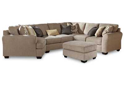 Pantomine 4-Piece Sectional with Ottoman,Benchcraft