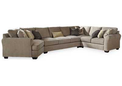 Image for Pantomine 4-Piece Sectional with Cuddler