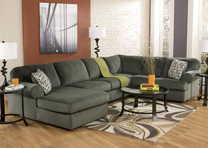 Image for Jessa Place Pewter Left Facing Chaise Sectional