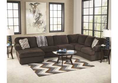 Image for Jessa Place Chocolate Left Facing Chaise Sectional