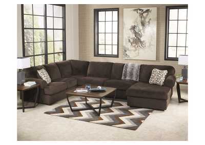 Image for Jessa Place Chocolate Right Facing Chaise Sectional