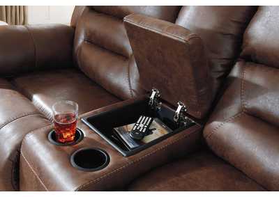 Stoneland Reclining Loveseat with Console,Signature Design By Ashley