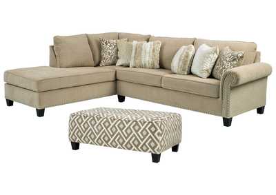 Image for Dovemont 2-Piece Sectional with Ottoman
