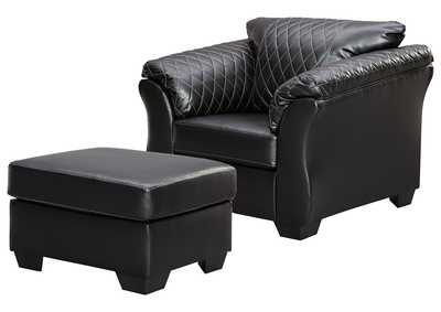 Betrillo Chair and Ottoman,Signature Design By Ashley