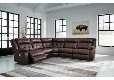 Punch Up 5-Piece Power Reclining Sectional,Signature Design By Ashley