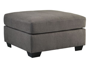 Image for Maier Charcoal Oversized Accent Ottoman