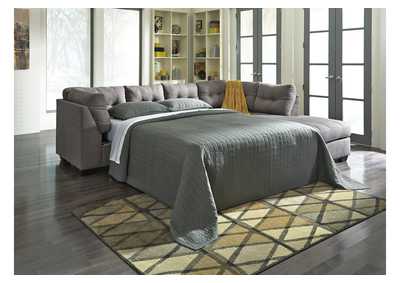 Image for Maier Charcoal Right Arm Facing Chaise End Sleeper Sectional