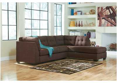 Image for Maier Walnut Right Arm Facing Chaise End Sectional