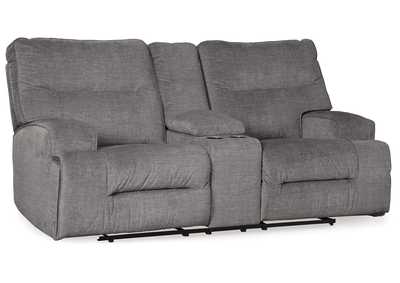Image for Coombs Reclining Loveseat with Console