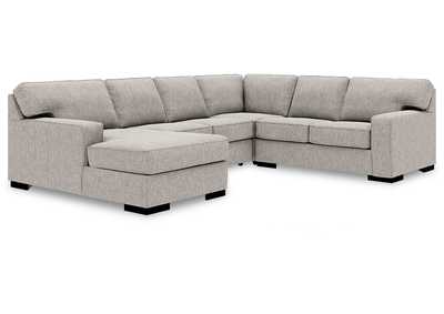 Ashlor Nuvella® 4-Piece Sectional with Chaise