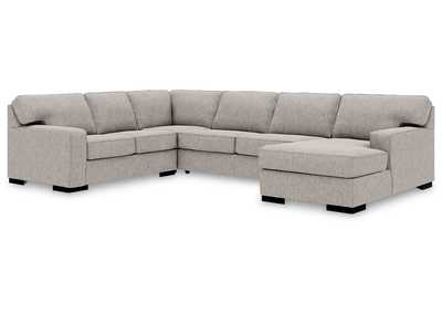 Ashlor Nuvella® 4-Piece Sleeper Sectional with Chaise