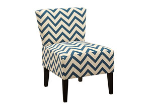 Image for Ravity Blue Accent Chair