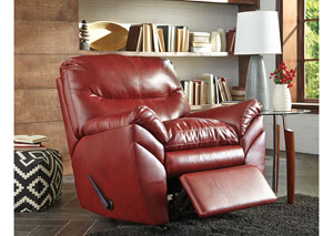 Image for Tassler DuraBlend Crimson Rocker Recliner