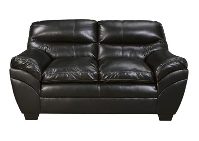 Image for Tassler DuraBlend Black Loveseat
