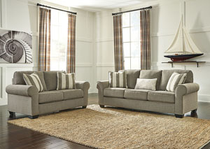 Image for Baveria Fog Sofa and Loveseat