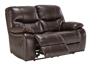 Image for Pranas Brindle Reclining Power Loveseat