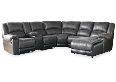 Image for Nantahala 6-Piece Reclining Sectional with Chaise