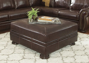 Image for Banner Coffee Oversized Accent Ottoman