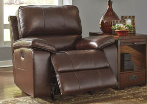 Image for Transister Coffee Power Reclining Rocker Recliner w/Adjusting Headrest