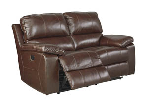 Image for Transister Coffee Power Reclining Loveseat w/Adjustable Headrest