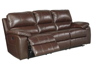 Image for Transister Coffee Power Reclining Sofa w/Adjustable Headrest