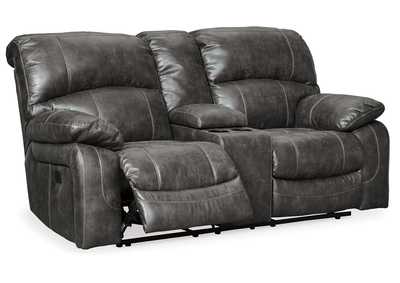 Dunwell Power Reclining Loveseat with Console,Signature Design By Ashley