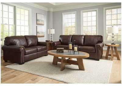 Colleton Leather Sofa and Loveseat,Signature Design By Ashley