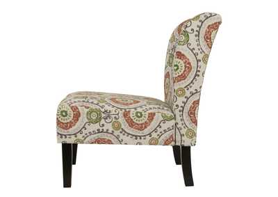 Honnally Floral Accent Chair Tallahassee Discount ...