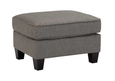 Image for Brindon Charcoal Ottoman