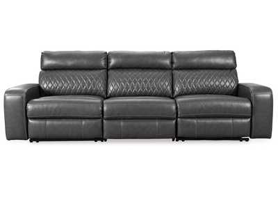 Image for Samperstone 3-Piece Power Reclining Sectional Sofa