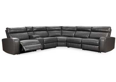 Image for Samperstone 6-Piece Power Reclining Sectional
