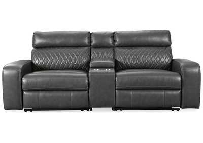 Image for Samperstone 3-Piece Power Reclining Sectional Loveseat