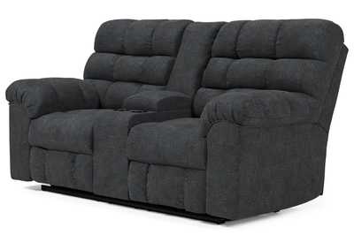 Wilhurst Reclining Loveseat with Console,Signature Design By Ashley