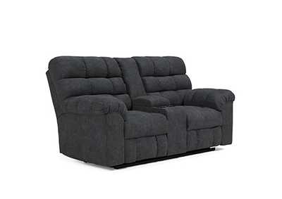 Wilhurst Reclining Loveseat with Console,Signature Design By Ashley