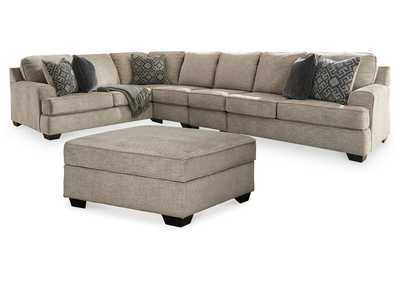 Image for Bovarian 4-Piece Sectional with Ottoman