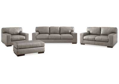 Image for Lombardia Sofa, Loveseat, Chair and Ottoman