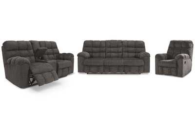 Image for Acieona Reclining Sofa, Loveseat and Recliner
