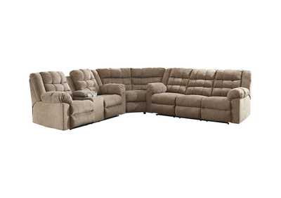 Image for Workhorse 3-Piece Reclining Sectional