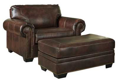 Roleson Chair and Ottoman,Signature Design By Ashley