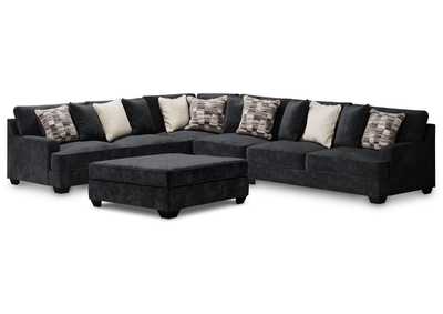 Lavernett 4-Piece Sectional with Ottoman,Signature Design By Ashley