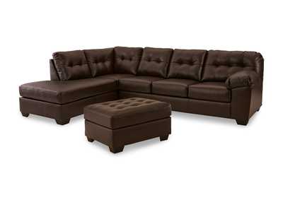 Donlen 2-Piece Sectional with Ottoman