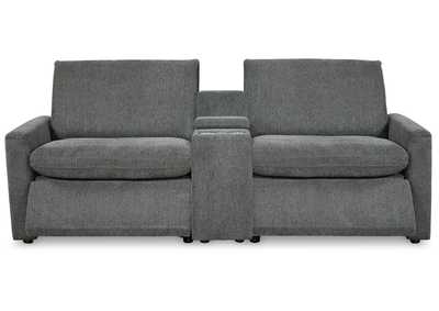 Hartsdale 3-Piece Power Reclining Sectional Loveseat with Console,Signature Design By Ashley