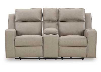 Image for Lavenhorne Reclining Loveseat with Console
